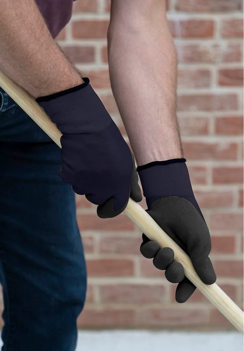 LeMieux Yardmaster Thermal Work Gloves Unisex in Navy